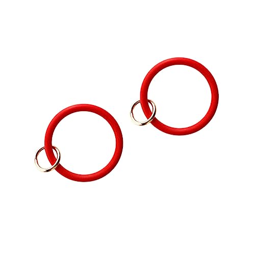 LIFKOME Süßes Schlüsselanhänger-Set 2-teilig Silikon-Armband Schlüsselanhänger Clip Schlüsselringhalter für Frauen und Mädchen LIFKOME Süßes Schlüsselanhänger-Set 2-teilig Silikon-Armband Schlüsselanhänger Clip Schlüsselringhalter für Frauen und Mädchen von LIFKOME