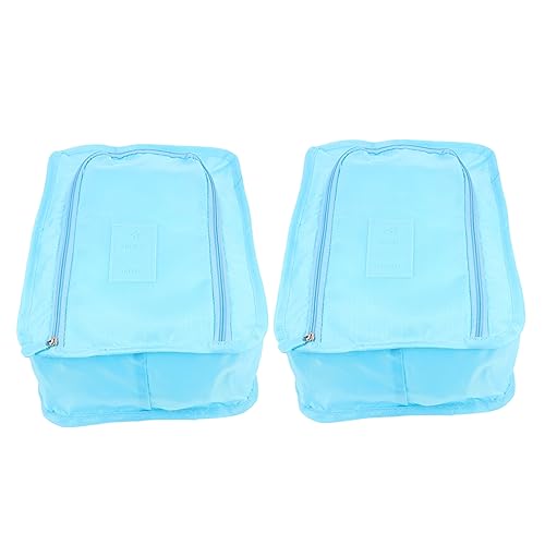 LIFKOME 2-teiliges Hochwertiges Polyester-schuhbeutel-Slipper-aufbewahrungsbeutel für Reisen Indoor-Organizer und Reißfest LIFKOME 2-teiliges Hochwertiges Polyester-schuhbeutel-Slipper-aufbewahrungsbeutel für Reisen Indoor-Organizer und Reißfest von LIFKOME
