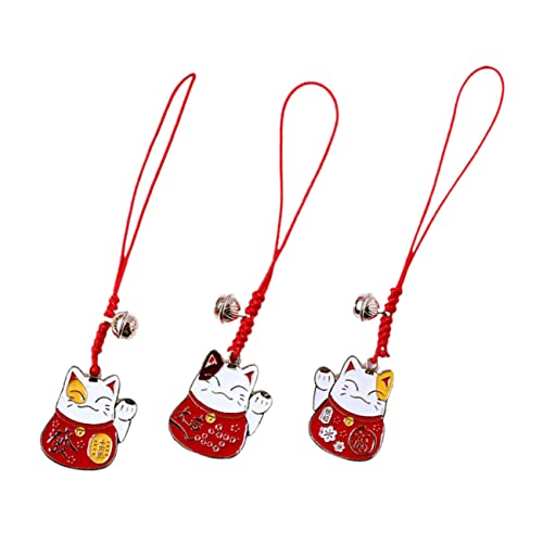 LIFKOME Schlüsselanhänger Kawaii Katze Handyanhänger Japanische Katze Hängedeko für Rucksack Schlüsselbund Geldbörse LIFKOME Schlüsselanhänger Kawaii Katze Handyanhänger Japanische Katze Hängedeko für Rucksack Schlüsselbund Geldbörse von LIFKOME