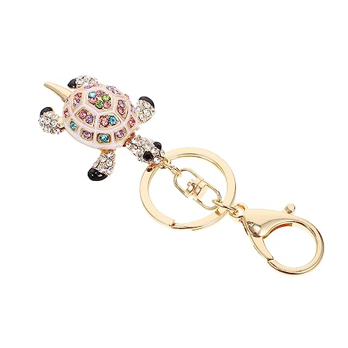 LIFKOME 4 Stück Schildkröte Schlüsselanhänger schlüsselringe Keyring Schlüsselanhänger mit Glücksanhänger Handtaschenzubehör Schlüsselanhänger dekor Mode hängender Anhänger Zinklegierung von LIFKOME