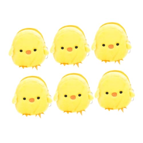 LIFKOME 6 Stück Gelbe Hühner Geldbörse Hübscher Plüsch Münzbeutel Cartoon Münzbeutel Kleine Geldbörse Geldbörse In Hühnerform Plüsch Geldbeutel Kleine Plüsch Tasche Für Kinder LIFKOME 6 Stück Gelbe Hühner Geldbörse Hübscher Plüsch Münzbeutel Cartoon Münzbeutel Kleine Geldbörse Geldbörse In Hühnerform Plüsch Geldbeutel Kleine Plüsch Tasche Für Kinder von LIFKOME