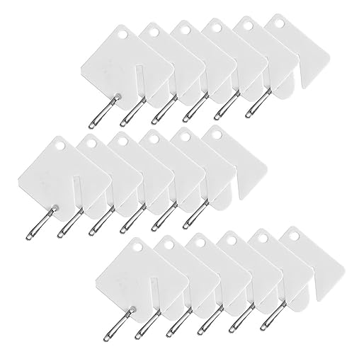 LIFKOME 60St Schlüsselanhänger Auto schlüssel Halter weiße Etiketten Schlüssel-ID-Tags Erkennungsmarke schlüsselmarkierer schlüsselmarkierung ID-Label-Tag Schlüsseletikett für Hotel Acryl LIFKOME 60St Schlüsselanhänger Auto schlüssel Halter weiße Etiketten Schlüssel-ID-Tags Erkennungsmarke schlüsselmarkierer schlüsselmarkierung ID-Label-Tag Schlüsseletikett für Hotel Acryl von LIFKOME