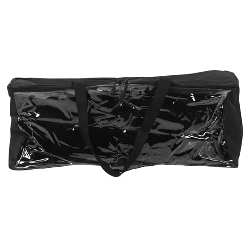 LIFKOME Aufbewahrungstasche Für Bettwäsche Organizer Zur Aufbewahrung Von Kleidung Organizer Für Baseballmützen Tragetasche Für Reisehut Reisehuttasche Faltbares Hutetui Stoff Black von LIFKOME