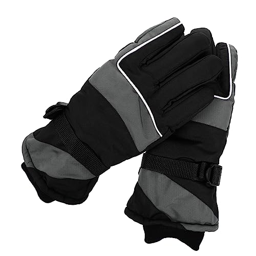 LIFKOME Winter Fahrradhandschuhe Für Herren Winddichte Rutschfeste Outdoor Handschuhe Ideal Für Radfahren Skifahren Und Andere Winteraktivitäten Warm Und Komfortabel von LIFKOME