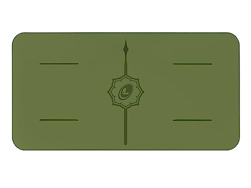 LIFORME Yoga Pad - Umweltfreundliches und Rutschfestes Yoga-Kniepolster, Ellbogen und Hände - Biologisch Abbaubare und Krifffeste Grip-Yoga-Matte Mit dem Einzigartigen Ausrichtungssystem (Olive) LIFORME Yoga Pad - Umweltfreundliches und Rutschfestes Yoga-Kniepolster, Ellbogen und Hände - Biologisch Abbaubare und Krifffeste Grip-Yoga-Matte Mit dem Einzigartigen Ausrichtungssystem (Olive) von LIFORME