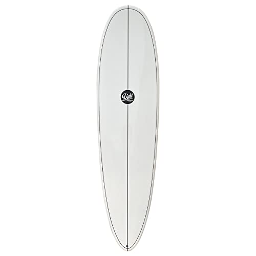 Light Surfboard Minilog White - Epoxy - US + Future Light Surfboard Minilog White - Epoxy - US + Future von LIGHT BOARD CORP
