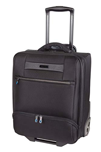 Lightpak 46146 - Business Trolley LANDO, Rollkoffer mit Overnight und Laptopfach für 15 Zoll Notebook, Reisekoffer aus Nylon mit 2 Präzisions Laufrollen, Businesskoffer in schwarz, ca. 46 x 35 x 26 cm Lightpak 46146 - Business Trolley LANDO, Rollkoffer mit Overnight und Laptopfach für 15 Zoll Notebook, Reisekoffer aus Nylon mit 2 Präzisions Laufrollen, Businesskoffer in schwarz, ca. 46 x 35 x 26 cm von LIGHTPAK