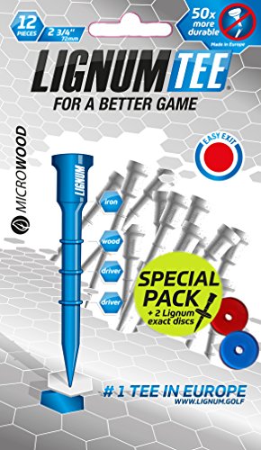 LIGNUM Unisex-Adult 72MM Boost Golf Tee, Weiss LIGNUM Unisex-Adult 72MM Boost Golf Tee, Weiss von LIGNUM