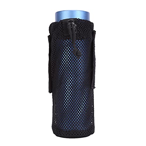 LIGSLN Wasserflaschen-Tasche, verbesserte Reise-Wasserflaschenhalter, Tasche für Outdoor, für Camping, Wandern, Angeln, leichter Flaschenhalter, Schwarz von LIGSLN