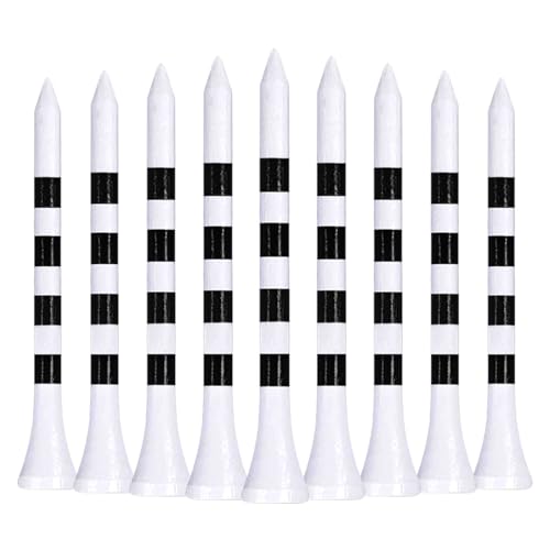 LIKOSO Bambus Golf Tees 100 Stück 70mm Lang Tee Golf Zubehör LIKOSO Bambus Golf Tees 100 Stück 70mm Lang Tee Golf Zubehör von LIKOSO