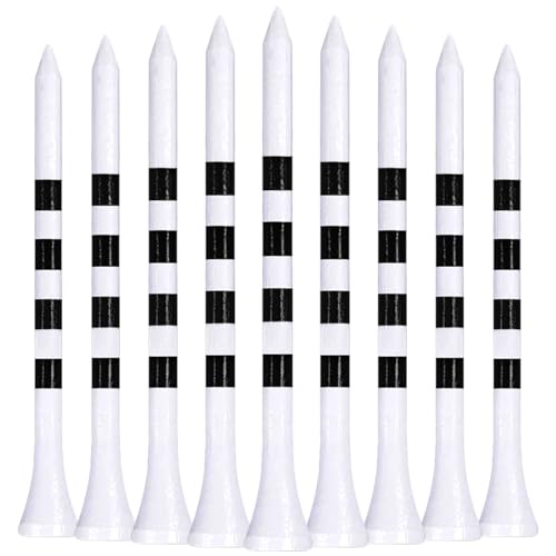 LIKOSO Bambus Golf Tees 100 Stück 83mm Lang Tee Golf Zubehör LIKOSO Bambus Golf Tees 100 Stück 83mm Lang Tee Golf Zubehör von LIKOSO