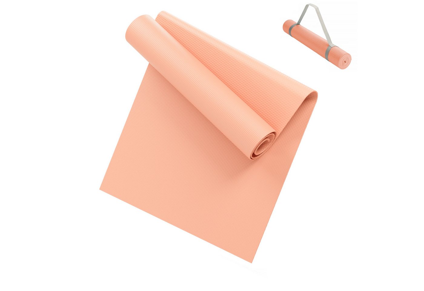 LILENO SPORTS Yogamatte 180x60cm inkl. Tragegurt - Gymnastik und Fitnessmatte extra rutschfest, Sport und Yogamatte rosé für indoor und outdoor, 4 mm Dicke LILENO SPORTS Yogamatte 180x60cm inkl. Tragegurt - Gymnastik und Fitnessmatte extra rutschfest, Sport und Yogamatte rosé für indoor und outdoor, 4 mm Dicke von LILENO SPORTS