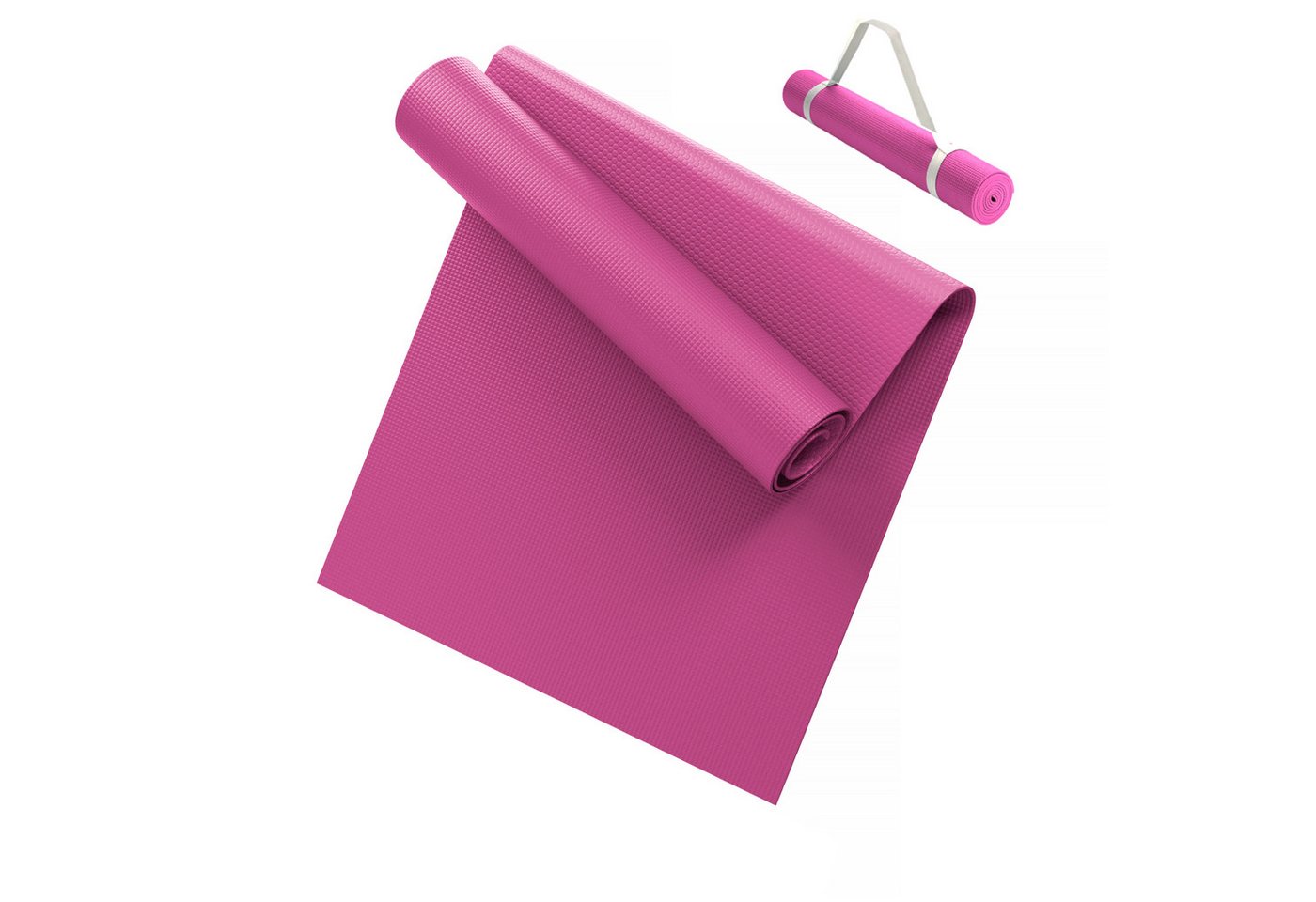 LILENO SPORTS Yogamatte 180x60cm inkl. Tragegurt - Gymnastik und Fitnessmatte extra rutschfest, Sport und Yogamatte pink für indoor und outdoor, 4 mm Dicke LILENO SPORTS Yogamatte 180x60cm inkl. Tragegurt - Gymnastik und Fitnessmatte extra rutschfest, Sport und Yogamatte pink für indoor und outdoor, 4 mm Dicke von LILENO SPORTS