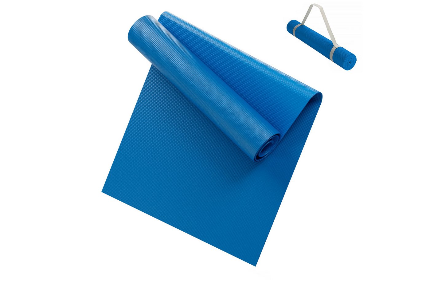 LILENO SPORTS Yogamatte 180x60cm inkl. Tragegurt - Gymnastik und Fitnessmatte extra rutschfest, Sport und Yogamatte blau für indoor und outdoor, 4 mm Dicke LILENO SPORTS Yogamatte 180x60cm inkl. Tragegurt - Gymnastik und Fitnessmatte extra rutschfest, Sport und Yogamatte blau für indoor und outdoor, 4 mm Dicke von LILENO SPORTS