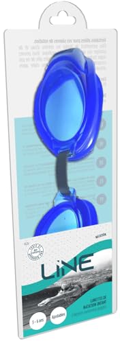 LINE Kinder-Schwimmbrille für Mädchen und Jungen, Augenschutz, Blau LINE Kinder-Schwimmbrille für Mädchen und Jungen, Augenschutz, Blau von LINE