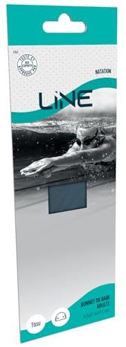 LINE Unisex 0029194 Badekappe aus beschichtetem Stoff – Schwimmen für Erwachsene, Blau, EU-Standard LINE Unisex 0029194 Badekappe aus beschichtetem Stoff – Schwimmen für Erwachsene, Blau, EU-Standard von LINE