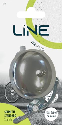 Standardklingel – Klassische Fahrradklingel – Line, Metall oder Gold Standardklingel – Klassische Fahrradklingel – Line, Metall oder Gold von LINE