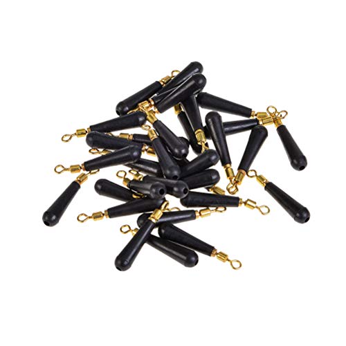 LIOOBO Gummistopper Angel Fischerei Bobber Stopper Roll Kupferkopf Drift Float Stecker Angelgerät Größe S 100 Stück LIOOBO Gummistopper Angel Fischerei Bobber Stopper Roll Kupferkopf Drift Float Stecker Angelgerät Größe S 100 Stück von LIOOBO