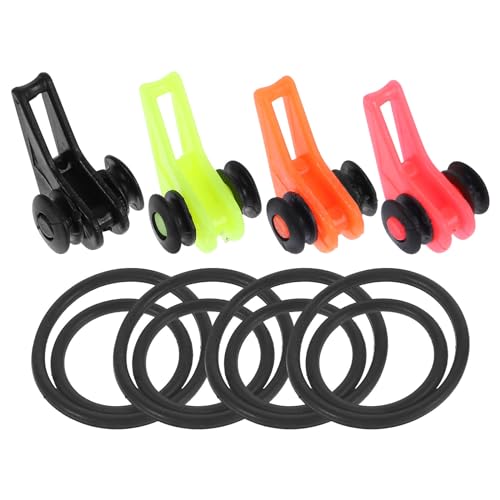 Lioobo 4 Stück Angelruten Haken Keepers Secure Premiun Easy Safety Holder Köderhalter Angelzubehör Haken Schutz Köder Jighaken Lioobo 4 Stück Angelruten Haken Keepers Secure Premiun Easy Safety Holder Köderhalter Angelzubehör Haken Schutz Köder Jighaken von LIOOBO
