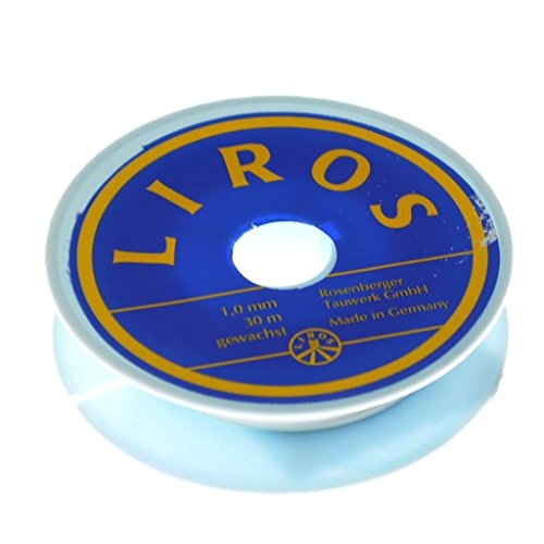 LIROS Takelgarn 1.0mm 30m Weiß - Angelhaken, 1 Stück LIROS Takelgarn 1.0mm 30m Weiß - Angelhaken, 1 Stück von LIROS GmbH