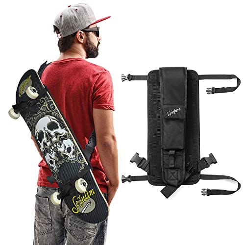 LISEFURE Skateboard-Tasche Skateboard-Gurt-Rucksack Universelle tragbare Skateboard-Tasche LISEFURE Skateboard-Tasche Skateboard-Gurt-Rucksack Universelle tragbare Skateboard-Tasche von LISEFURE