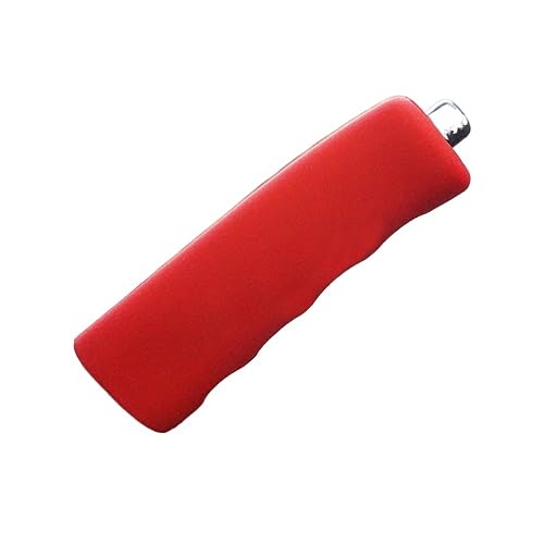 Handbremse Abdeckung Handbremsen-Set, Universal-Auto-Handbremshülse, Silikon-Gel-Abdeckung, rutschfeste automatische Feststellbremse Handbremse SchutzhüLle ( Color : Red ) von LIUCHUCHU