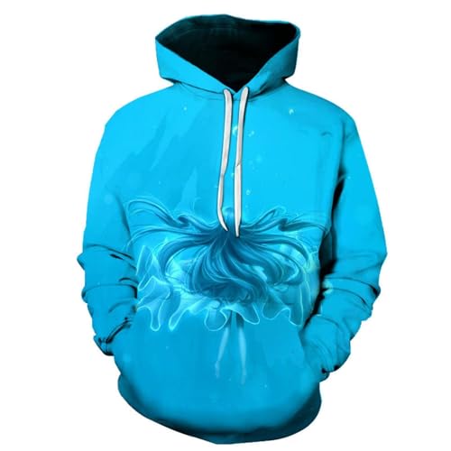 LIULINLIN Coole abstrakte kleine Mädchen 3D-gedrucktes Unisex-Hoodie-Sweatshirt Kinderpullover Langarm-Sportbekleidung in Übergröße von LIULINLIN