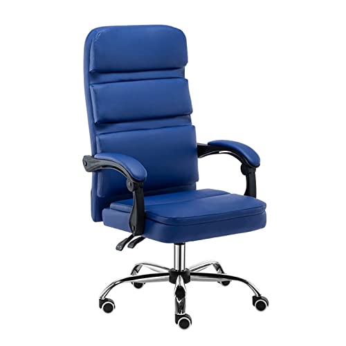 Gaming-Stuhl, Gaming-Stuhl im Racing-Stil, ergonomische Computerstühle, Bürostühle mit segmentierter Rückenlehne, höhenverstellbar, neigbar, drehbarer Schreibtischstuhl (Farbe: Blau) interesting von LIUNJHUY