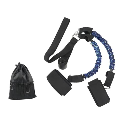 LIUPOCVRE Booty Widerstandsband, Gesäßschnur, Kabelmaschine, Knöchel-Kickback-Gurt für Beine, Bauchmuskeltraining, Hüfttraining, Fitnessstudio, Heimtraining, Fitnessgeräte (Blau, 27,2 kg) von LIUPOCVRE