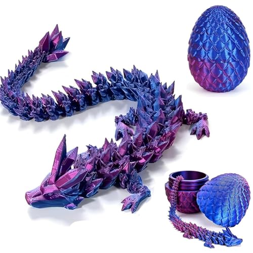 3D Drache, 3D Drache Im Ei, Überraschung Easter Dracheneier, 3D-Gedruckter Drache im Ei im Inneren Heimbüro Und Erwachsene Kinder Geschenke Spielzeug Drachenform mit flexiblen Gelenken 3D Drache, 3D Drache Im Ei, Überraschung Easter Dracheneier, 3D-Gedruckter Drache im Ei im Inneren Heimbüro Und Erwachsene Kinder Geschenke Spielzeug Drachenform mit flexiblen Gelenken von LIURFLNC