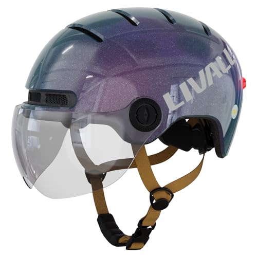 LIVALL L23 Smart Bike Helm mit LED-Leuchten & abnehmbarem Visier, NTA8776 CPSC Zertifiziert, Fahrradhelm mit Sturzerkennung für Erwachsene Herren Damen, Fahrradhelm für Pendler, E-Bike, Roller, LIVALL L23 Smart Bike Helm mit LED-Leuchten & abnehmbarem Visier, NTA8776 CPSC Zertifiziert, Fahrradhelm mit Sturzerkennung für Erwachsene Herren Damen, Fahrradhelm für Pendler, E-Bike, Roller, von LIVALL
