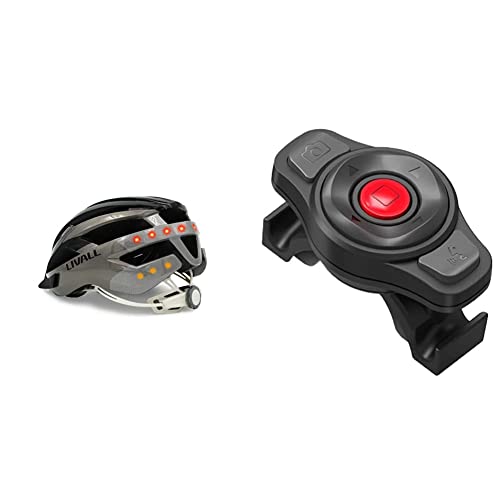 LIVALL MT1 Neo - Smarter Fahrradhelm mit LED-Lichtsystem, SOS-Alarm System, in schwarz anthrazit Größe 54-58 cm M & Unisex – Erwachsene BR80 Fernbedienung, schwarz, Einheitsgröße LIVALL MT1 Neo - Smarter Fahrradhelm mit LED-Lichtsystem, SOS-Alarm System, in schwarz anthrazit Größe 54-58 cm M & Unisex – Erwachsene BR80 Fernbedienung, schwarz, Einheitsgröße von LIVALL