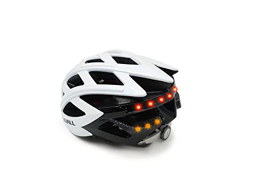 Livall Unisex – Erwachsene BH60SE Neo weiß Fahrradhelm, 55-61 von LIVALL