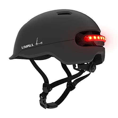 LIVALL Unisex – Erwachsene Livall C20 Fahrradhelm, Schwarz, 57-61 cm EU von LIVALL