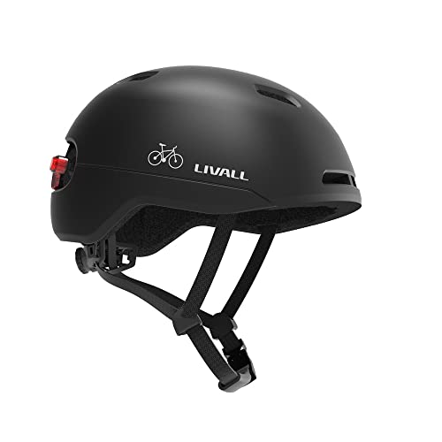 Livall Unisex – Erwachsene C21 Fahrradhelm, Schwarz, M von LIVALL