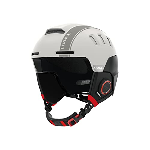 Livall Unisex – Erwachsene RS1 Ski-Helm, weiß, 54-58cm Livall Unisex – Erwachsene RS1 Ski-Helm, weiß, 54-58cm von LIVALL