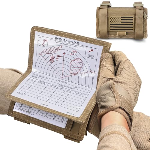 LIVANS Map Case Tactical Arm Sleeve QB Wristband Map Pouch Tactical Armband Sleeve Military Arm Wrist Pouch Document DOPE Card Holder for Shooting Rescue Field Measurement, Include Flag Patch LIVANS Map Case Tactical Arm Sleeve QB Wristband Map Pouch Tactical Armband Sleeve Military Arm Wrist Pouch Document DOPE Card Holder for Shooting Rescue Field Measurement, Include Flag Patch von LIVANS