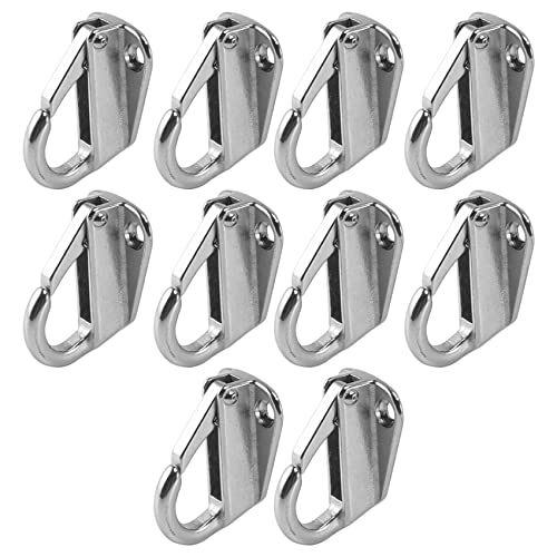 LIVERSTIGER Marine Boot Haken Edelstahl Feder Snap Typ Fending Haken Aufhänger 10 Stück LIVERSTIGER Marine Boot Haken Edelstahl Feder Snap Typ Fending Haken Aufhänger 10 Stück von LIVERSTIGER