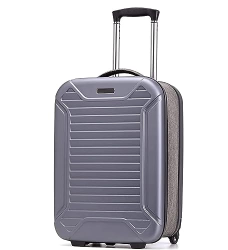 LIWENS Leichte Koffer Faltbares Handgepäck Hartschalengepäck Tragbarer Koffer mit Zahlenschloss Koffertrolley von LIWENS