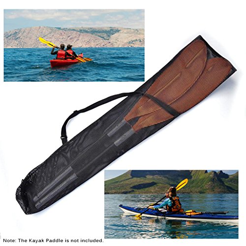 Lixada Drawstring Mesh Kayak Paddle Bag Split Shaft Canoe SUP Paddles Cover Storage Transport Mesh Bag Lixada Drawstring Mesh Kayak Paddle Bag Split Shaft Canoe SUP Paddles Cover Storage Transport Mesh Bag von LIXADA