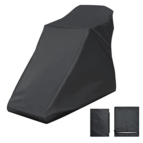 LIZEALUCKY Treadmill Cover, Waterproof Treadmill Cover, dust-Proof Protection, Used in Homes, Gyms, etc. 210d Oxford Cloth PU Silver-Plated-Black von LIZEALUCKY