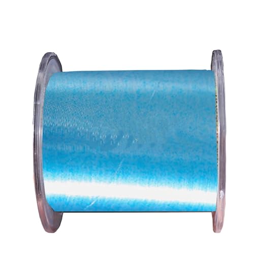 Angelschnur 500M 1000M Unsichtbare Angelschnur Super Starke Monofilament Nylon Linie Material Beschichtet Speckle for Karpfen Pesca(Blue Spot,1000M 0.470mm-8.0) von LIZHAYG