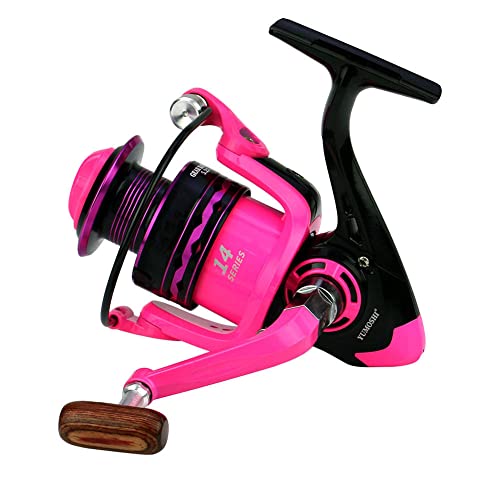 LIZHOUMIL Baitcastrolle, 5.2:1 Übersetzungsverhältnis Spinnrolle, 14BB Edelstahl geschirmte Kugellager Angelrolle, für Süßwasser Meer Angelboot Angeln Karpfen Angeln Rosa OE3000 LIZHOUMIL Baitcastrolle, 5.2:1 Übersetzungsverhältnis Spinnrolle, 14BB Edelstahl geschirmte Kugellager Angelrolle, für Süßwasser Meer Angelboot Angeln Karpfen Angeln Rosa OE3000 von LIZHOUMIL