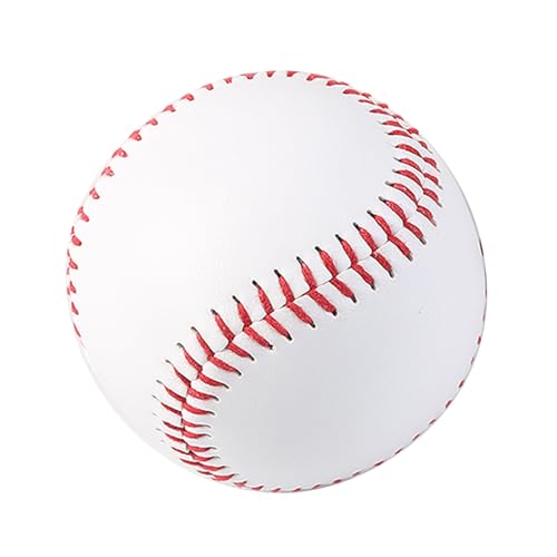 LIbgiubhy 22 9 cm Weicher PVC Leder Baseball Trainingsplatz Baseball Sport Übung Stressball Zum Schlagen Ersatzball von LIbgiubhy