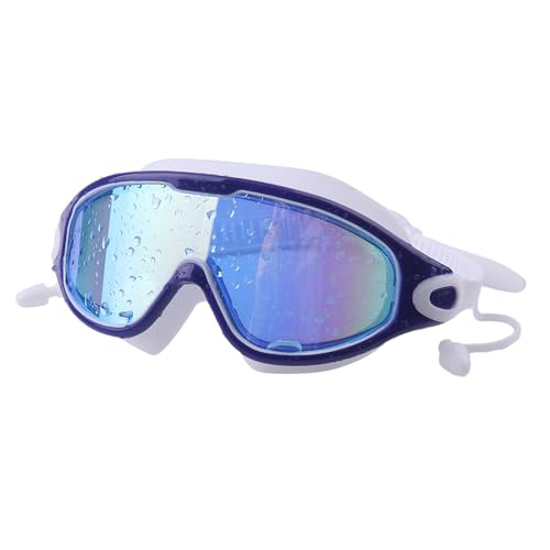 LIbgiubhy Schwimmbrille Erwachsene Großer Rahmen Schwimmbrille Flache Schwimmbrille Schnorchel Tauchbrille von LIbgiubhy