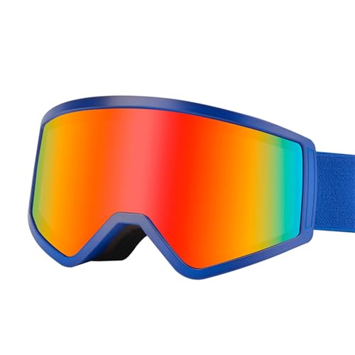 LIbgiubhy Skibrille Doppellagige Linse Verstellbares Elastisches Band Für Jungen Mädchen Teenager Skifahren Snowboarden Outdoor Sportbrillen von LIbgiubhy