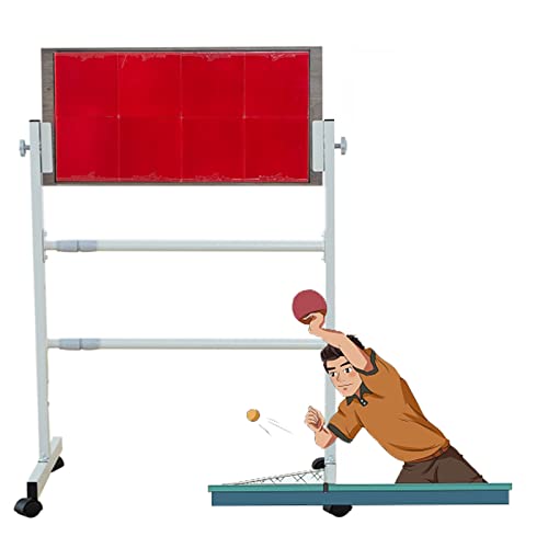 LLAA Tischtennis Rebound Tafel Drinnen Draußen Ping-Pong-Tisch-Rebound-Board, Freistehend Tischtennis Return Board Rebounder, Selbsttrainingsgeräte von LLAA