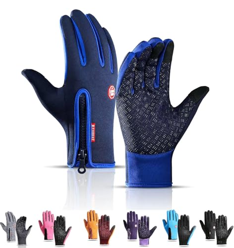 Dazzlesport Heated Gloves, Cozy Season Gloves, Dazzlesport Outdoor Heated Gloves Windproof and Waterproof (Blue,M) von LLDYAN