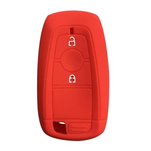 LLFDTY Weiche Silikon-Autoschlüssel-Schutzhülle, für Ford EcoSport 2018- von LLFDTY