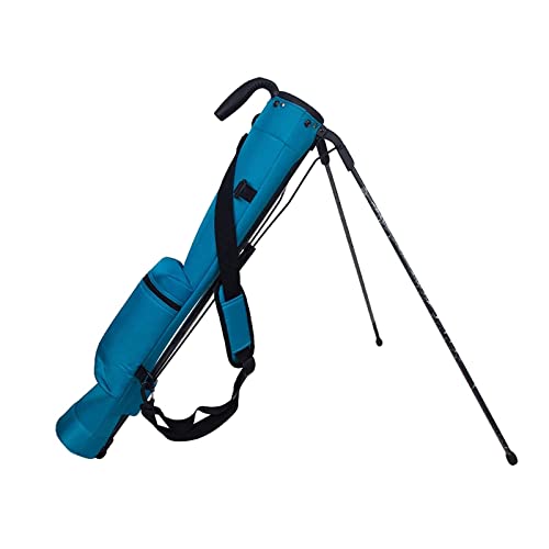 Golf-Standtasche, Golf-Reisetasche für Männer und Frauen, wasserdicht und langlebig, leicht zu tragen, platzsparend, Golfschlägertaschen (Farbe: B) (D) von LLMTYO